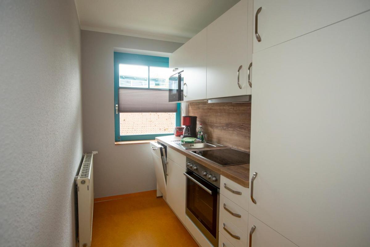 Ferienwohnung A Gaestehaus Muehlenstein Bad Sulze Esterno foto